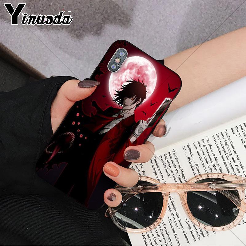 Anime Hellsing Alucard Fan Ultrathin Novelty Fundas Phone Case Cover for Apple iPhone 8 7 6 6S Plus X XS MAX 5 5S SE XR