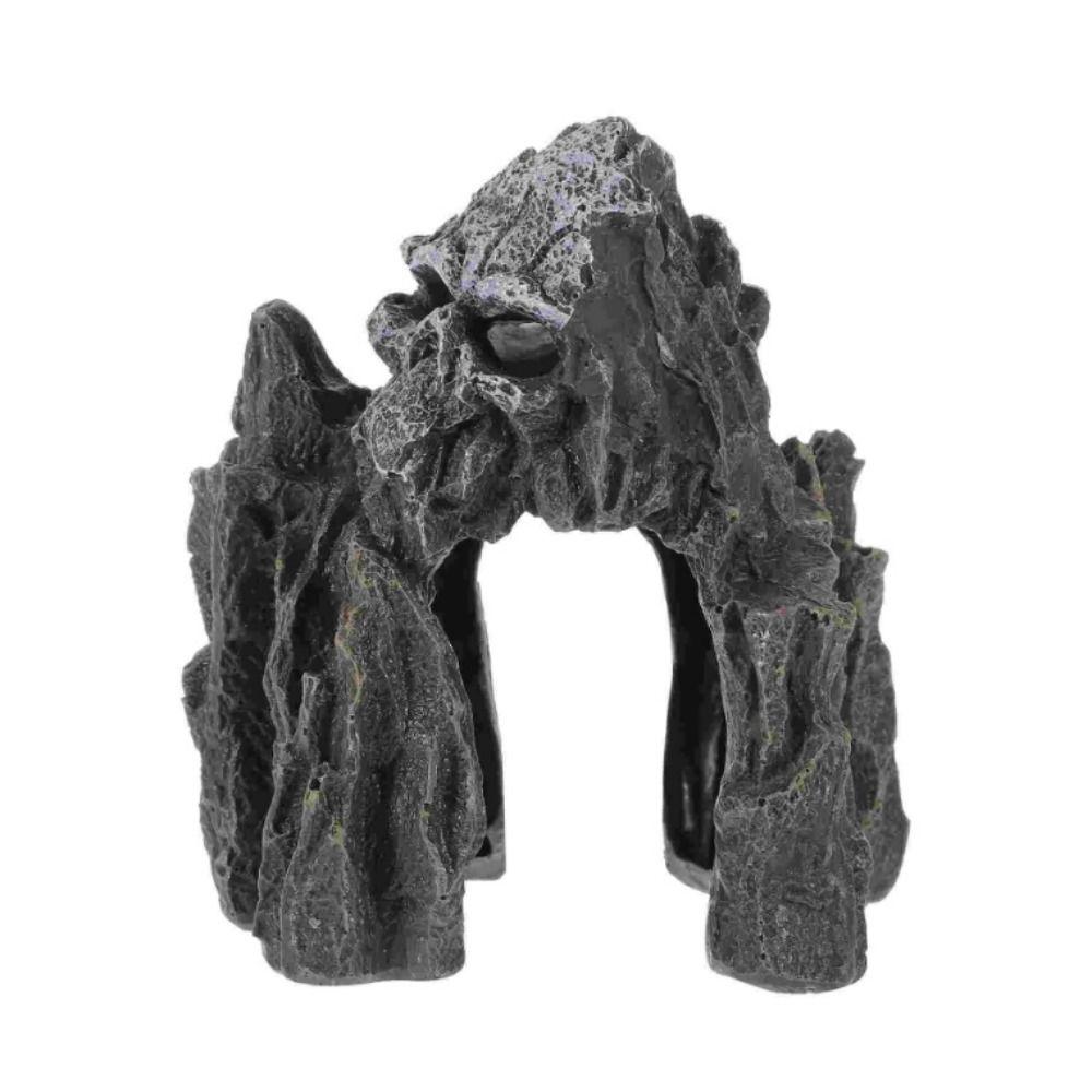 Simulation Aquarium Skull Cave Lifelike Fish Shrimp Escape House Fish Hideout Rockery  Reptile Tank