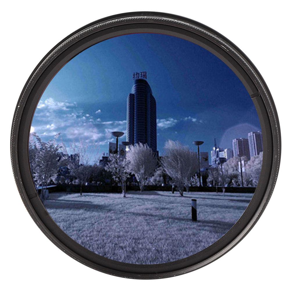 Infrared Filter Integrated Practical for IR Photography Creation