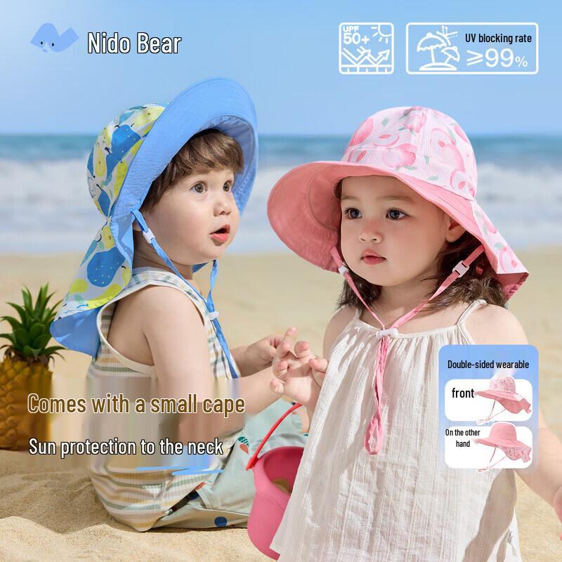 Nidoxiong Kids Summer Sun Visor Hat S
