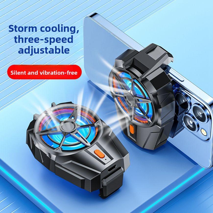 X52 Air-cooled Mobile Phone Radiator G6 Portable Peripheral Cooling, Any Match with Chicken-eating Artifact Advantage Impulse
