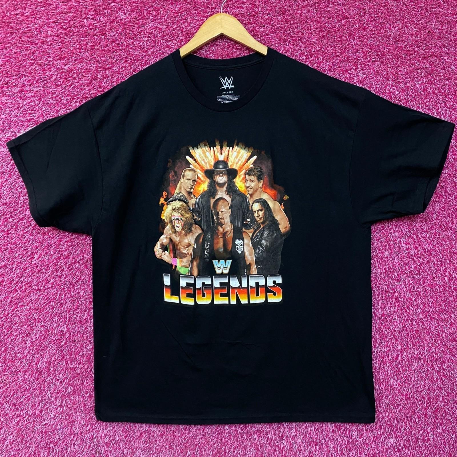 Постер/Футболка WWE Легенды Чемпионы Рестлинга S