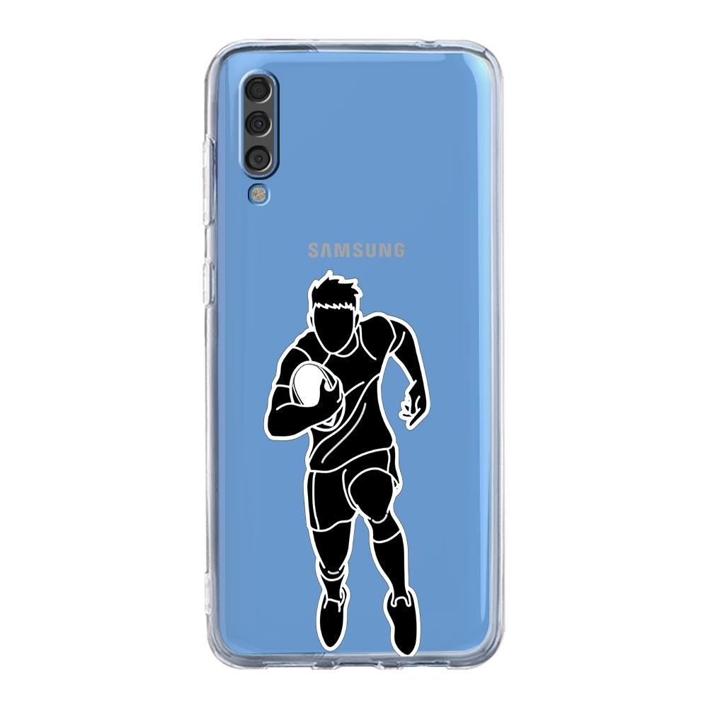 

Phone Case For Samsung A14 5G A12 A22 A32 A34 A42 A52 A54 A50 A70 A72 A30 A40 A20E A10S A20S A02S A04S Clear Cover Rugby Ball Samsung A22 5G