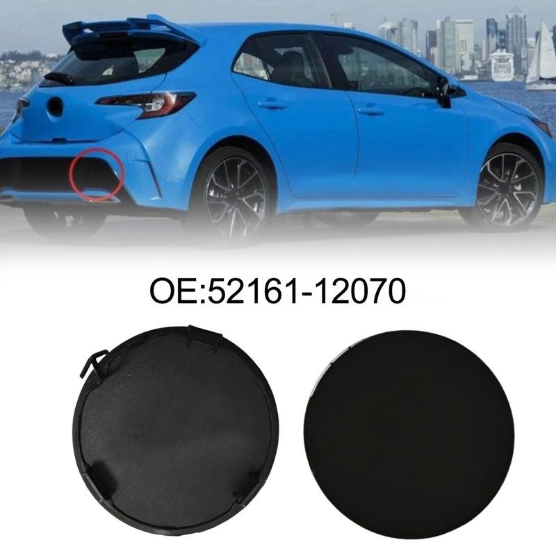 Rear Bumper Tow Hook Cover Cap For Toyota For Corolla Hatchback 19-22 5216912170 Rear Bumper Trailer Cover Auto Exterior Parts