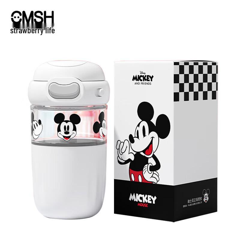 Стеклянная бутылка для воды Disney Микки, термостойкая