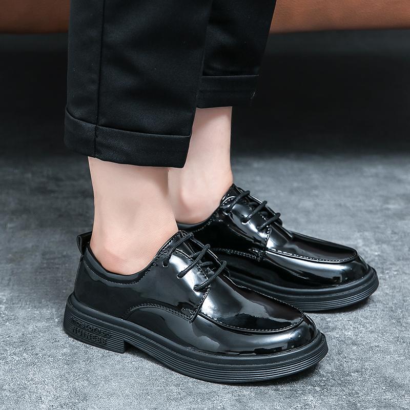 Mens Leather Shoes Luxury Crocodile Pattern Men Business Dress Shoes Casual Social Shoe Male Wedding Footwear