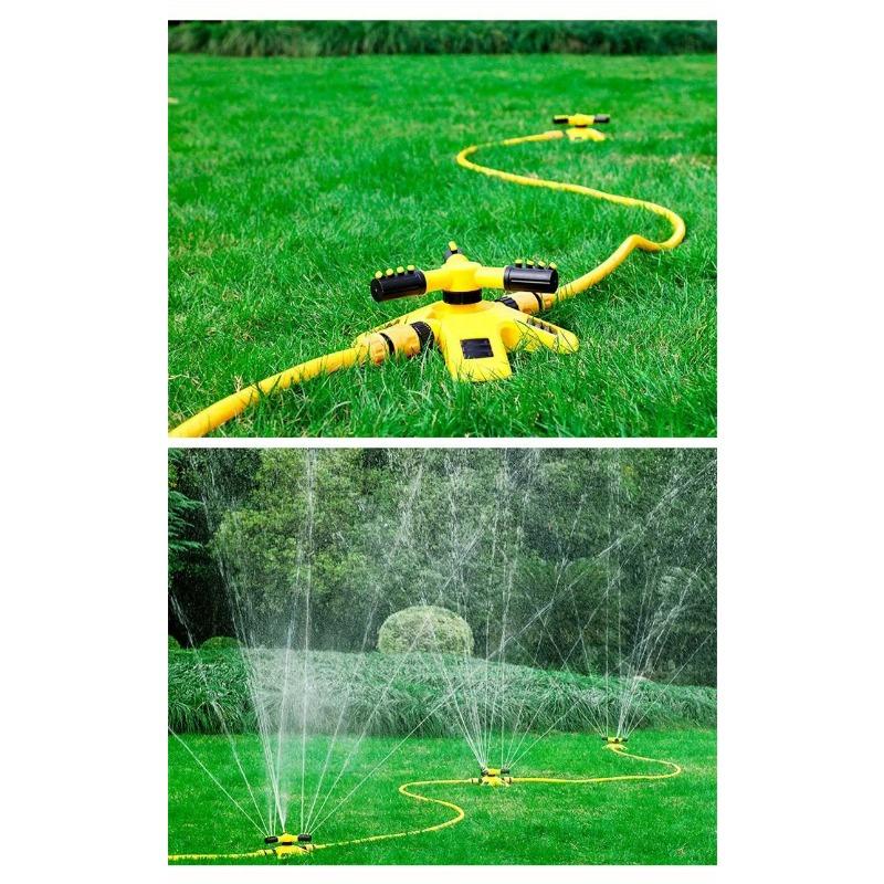 Durable 360-Degree Automatic Rotating Sprinkler Head | No Battery Needed, Ideal for Lawn & Garden Irrigation, Garden Watering Solution