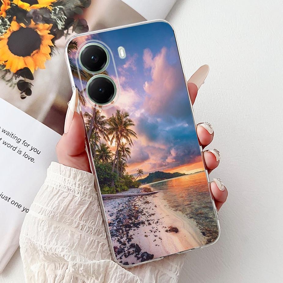 For Xiaomi Poco X7 Pro 5G Case Stylish Painted Cover Clear Silicone Phone Case For Xiaomi Poco X7 PocoX7 Pro X7Pro 5G Soft Shell