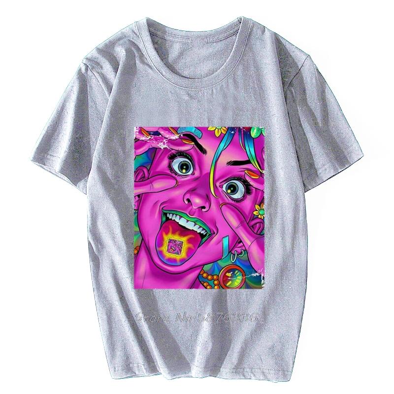 T Shirt Psychedelic Trippy Sexy Female Lucid Dream Lsd Mdma Xtc Ecstasy Albert Men Cotton Tshirt Anime Tees Harajuku Streetwear