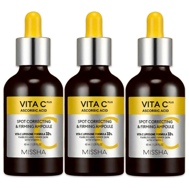 MISSHA Vita C Plus Spot Correcting & Firming Ampoule 40ml (3 Options)