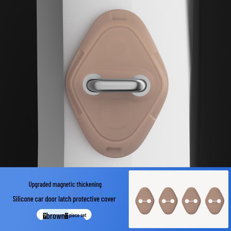 BYD Car Door Lock Silicone Protective Cover & Silent Buffer Pad