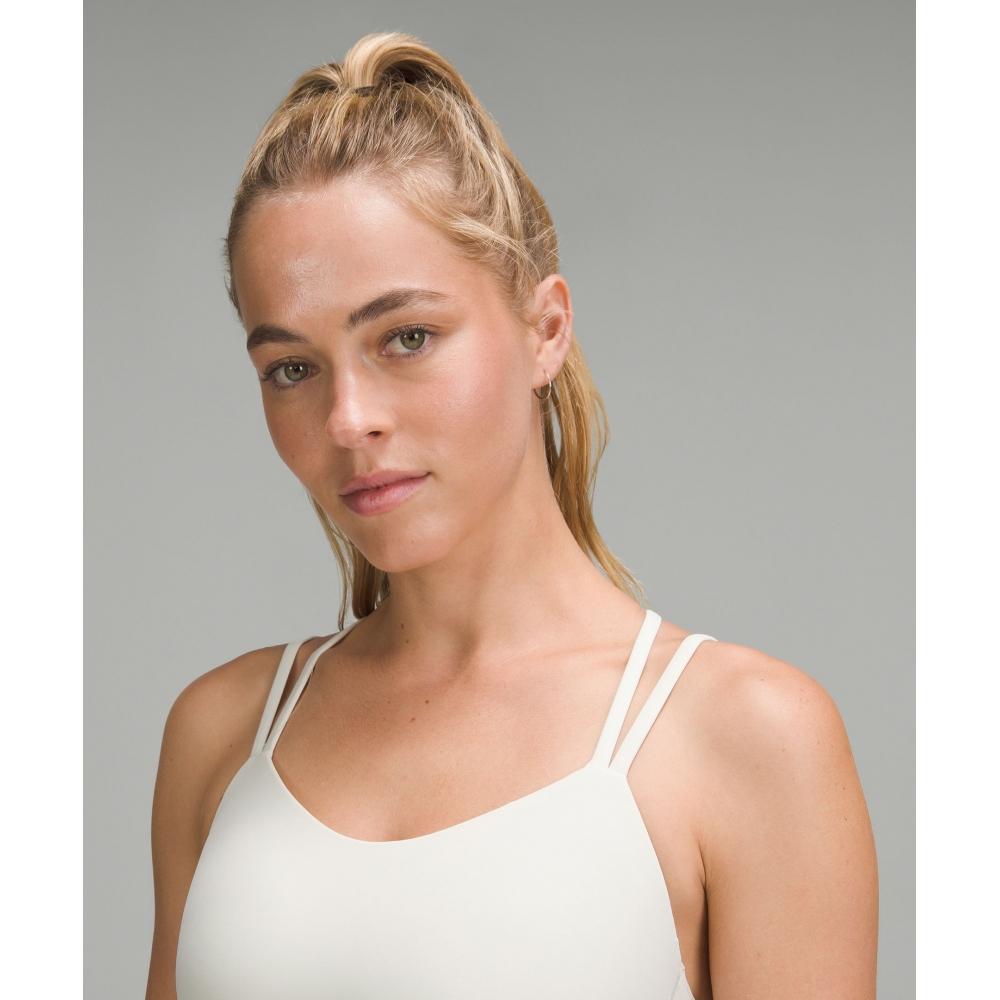 Lululemon Like A Cloud Longline BrA  Light Support  B C Cup Bone