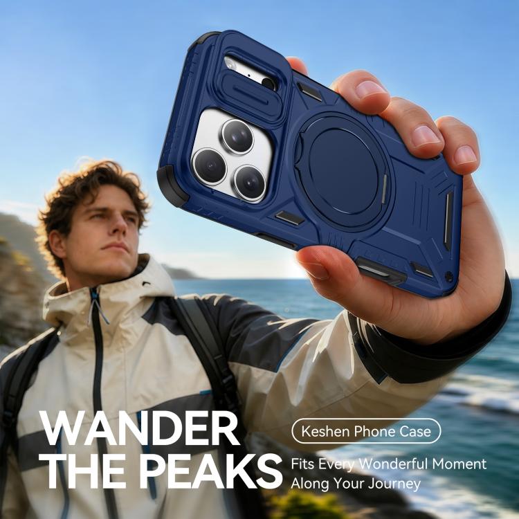 Sliding Camshield Magnetic Rotation Holder Phone Case