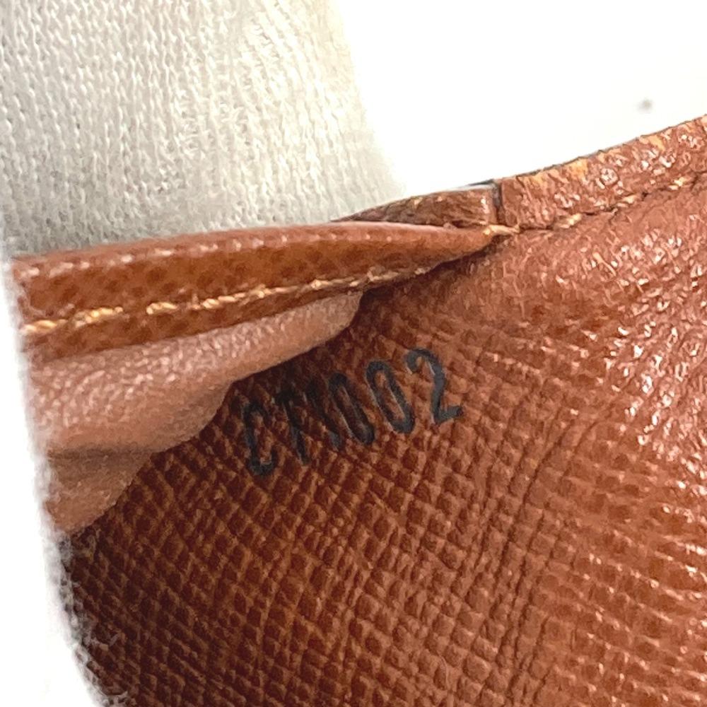 Louis Vuitton M60825 Monogram Porto Cartes Cr_dit Bi-fold Long Wallet Brown