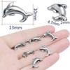 Alloy Dolphins Charms Silver Tibetan Vintage Dolphin Charm  Handmade Crafts Lovers