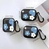 Blue Pink Flower Case For Airpods 3 Pro 1 Pro3 4 2 Pro2 Earphone Cases Cover
