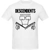 JOISOMI Men's T-Shirt Descendents Punk Rock Band Crew Neck T-Shirt Cotton Casual Athletic Men's Running Shirts