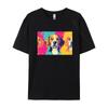 Beagle Art Tshirt Art Style Pet Companion Printed Animated Tshirt Top Tshirts for Men Graphic Tee Cotton