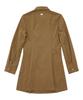Deliscent Two-Shirred Shirt Dress [Khaki]
