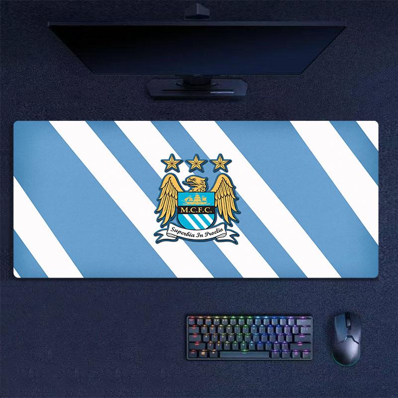 City Large Gaming Table Cushion Non-slip Laptop Tablet Big Mousepad XXL Mat Mini PC Playmat With Lock edge