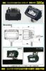 IPF 2" Square LED Driving Fog Lamps, 6000 K, 12 V / 24 V (optional Relay), Pair – Model S-631