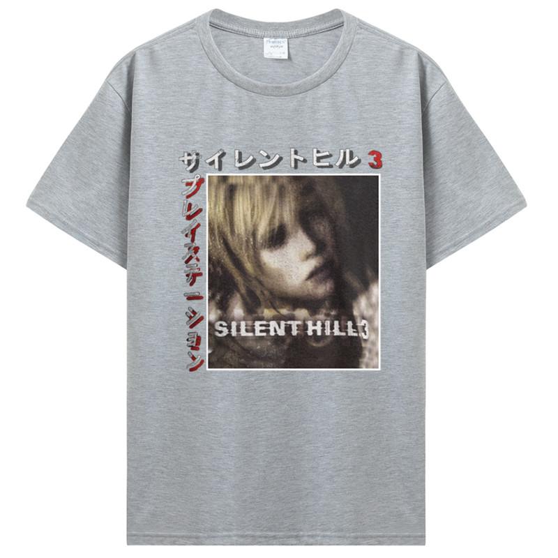Funny New Silent Hill 3 Classic T-Shirt Boys Tees Men Cotton T Shirt Aldult Unisex Print Tee Shirt Fashion Casual Streetwear
