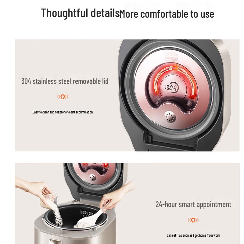 Supor 4L IH Smart Multi-functional Rice Cooker CN plug (adapter included)