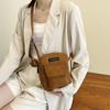 6 Farben Kord-Schultertasche Damen Herren Kord-Umhängetasche Niedliche Kleine Handtaschen Lässige Outdoor-Umhängetaschen