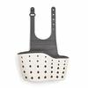 Home Storage Cestello di scarico Supporto per lavello da cucina Mensola per sapone e spugna regolabile Cestello di scarico appeso Borsa Accessori da cucina