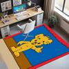 Bamse Pattern Rug, Indoor/Outdoor Mat, for Picnic, Gameroom, Bedroom, Office, Living Room, Home Decor Carpet, Birthday Gift