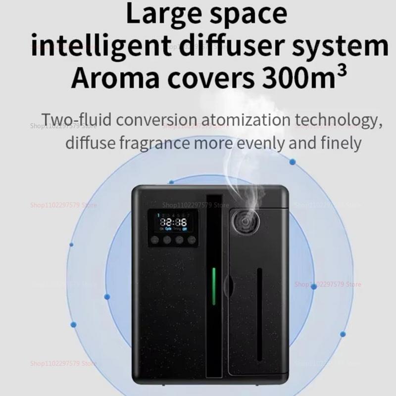 Air Purifier Wall Mount Hotel Aroma Diffuser 160ml Fan-Shaped Interior Fan for Lobby Spa Spa Room Office Aromatherapy Machine