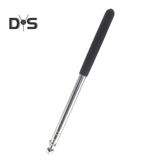 

1,2/1,6 м телескопический флагшток для туристического гида с нескользящей ручкой, прочный, из нержавеющей стали, выдвижной, указательный баннер для учителя, переносной флагшток 160cm чёрный