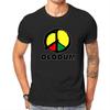 Peace Symbol Olodum Michael Jackson Tshirt Premium Cotton Crew Neck Short Sleeve Retro Reggae Style Music Fan Graphic Top