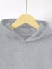 Kinder Herfst/Winter Effen Kleur Hoodie Sweatshirt & Joggingbroek Set - Casual Sport, Plus Fluweel Warm