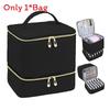 Modern Minimalist Double Layer Large Capacity Makeup Organizer For Travel And Home Use