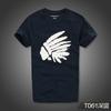 New Summer Men's T-shirt Retro Pure Cotton Printing Loose Casual Fashion Sports Short-sleeved Men's and Women's Loose T-shirt