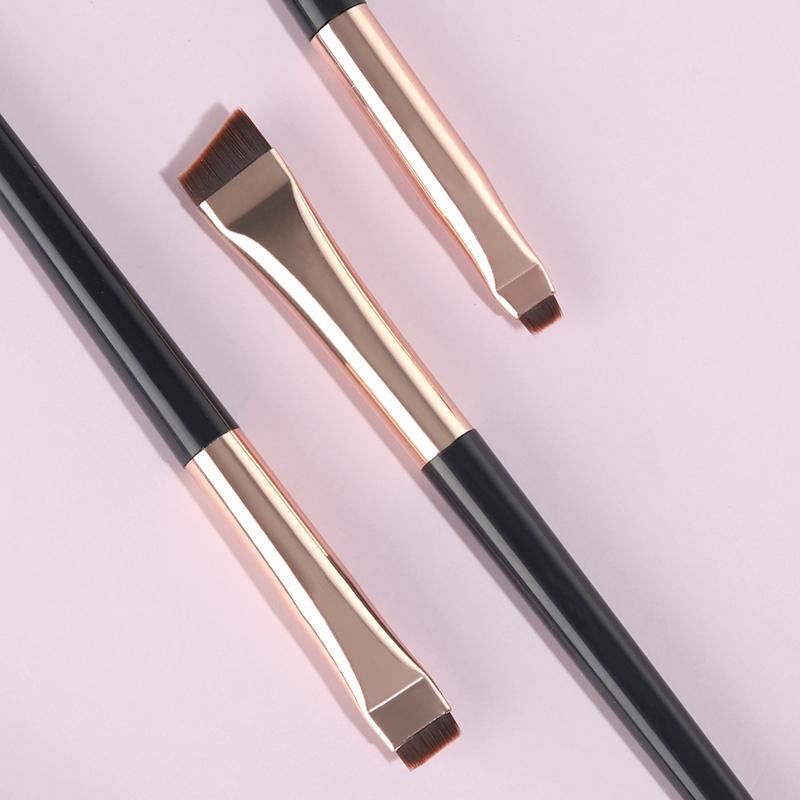 3 Brush Set Eyeliner Brushes for Eyebrows and Eyes