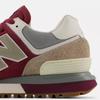 New Balance Sneakers Unisex 574 Legacy Burgundy Beige