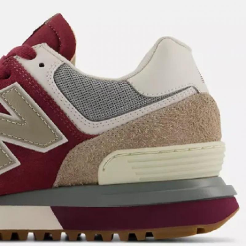 New Balance Sneakers Unisex 574 Legacy Burgundy Beige