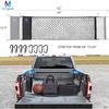 MICTUNING Truck Bed Cargo Net Highly Elastic Cargo Net With Storage Bag Small Mesh Durable Storage Organizer Compatible For 2013-2024 Chevy Silverado