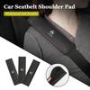 Car Seat Shoulder Pad Leather Safety Belt Protector Cover Accessories For C4 C3 C5 C1 C2 VTS Berlingo Celysee Xsara