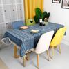 Vier-Jahreszeiten-Tischdecke im ethnischen Stil, Retro-Stil, böhmische bedruckte Baumwoll-Leinen-Esstischdecke, Couchtischdecke, rechteckige Tischdecke