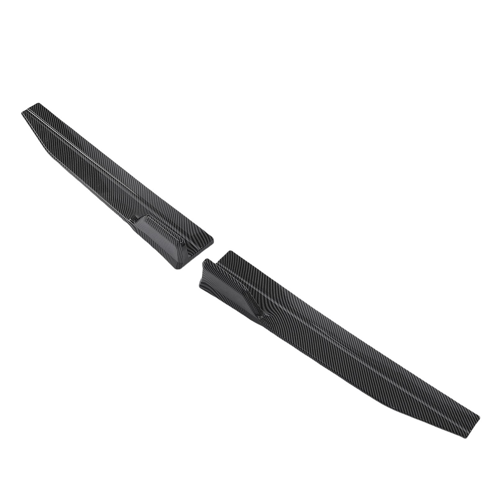 

Side Skirt Winglet Diffuser 560mm Left Right Car Body Side Lip Winglets Extension Spoiler Splitter for Most Vehicles