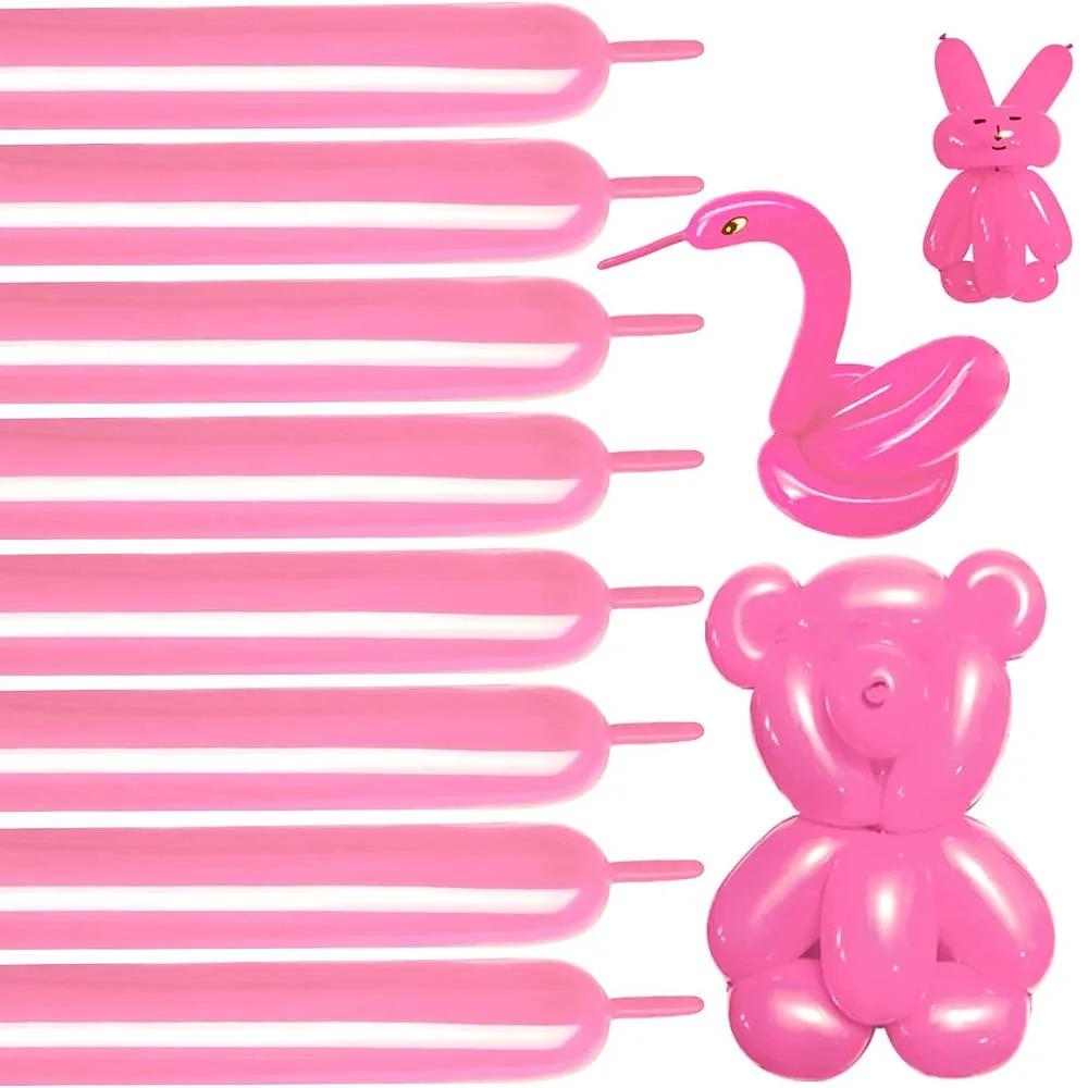 100pcs Colorful Twisting Balloons Magic Long Strip Latex Ballon For Kids Birthday Party Wedding Decoration DIY Animal Modeling