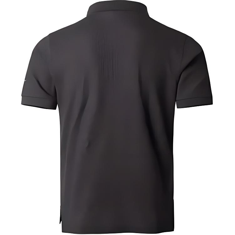 Columbia Casual Moisture-Wicking Short Sleeve Polo Shirt Men Polo Shirts Dark-Gray AE3119-011