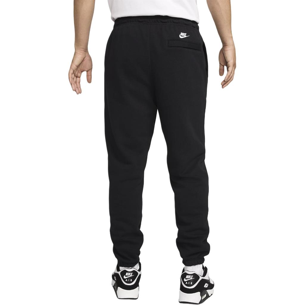 Nike Club French Terry Cuff Pants Soft Breathable Drawstring Casual Pants Men Pants Black FZ0767010