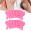 20pcs Eyelash Lift Brush Y Shape Eyelash Grafting Comb Curler AntiSlip Lash Perming Tool(Pink )