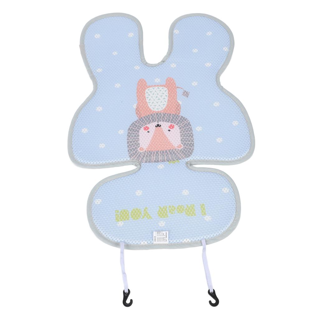 Ice Stroller Cooler Mat Universal 3D Breathable Car Seat Cooling Pad for Toddlers Small Lion