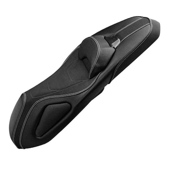 Honda PCX160/125 Lowered Seat Cushion with Enhanced Comfort and Lumbar Support for 2021-2026 Models.