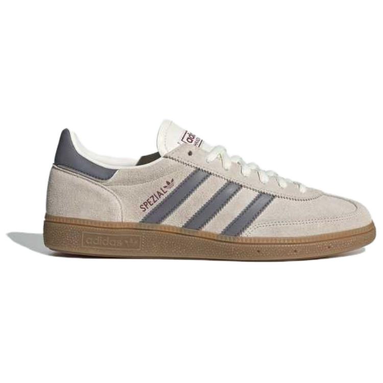 Adidas Handball Spezial Bliss Trace Grey Unisex Sneakers Cream Noble-Maroon HQ5130
